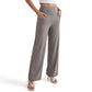 Pantalon large élastique taille haute pour femme - super extensible