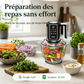 🔪Hachoir de cuisine sans fil alimenté par USB pour la viande, les sauces et plus encore – rapide, hygiénique et facile ! 🍖🥦