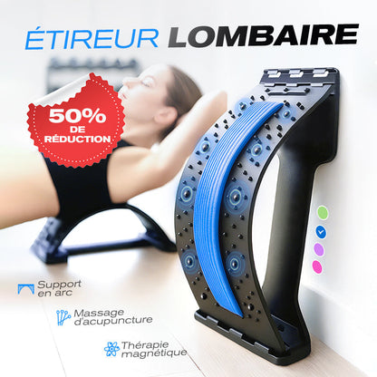 💐 Étireur Lombaire Magnétique – Massage Doux, Respiration Active, Soulage Votre Dos au Quotidien 🌿💆