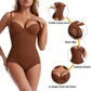 🔥 Offre spéciale 50 % de réduction 🔥Body Shapewear avec soutien-gorge | Taille réglable amincissante froncée✨