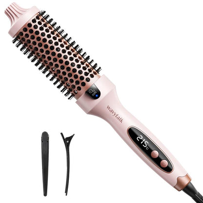 💇‍♀️ -50% ! ✨ Brosse Chauffante Premium Wavytalk – Volume Maximal, Revêtement Céramique & Température Réglable – Vagues de Rêve en 10 Minutes 🔥