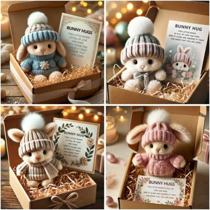 🎁 Fait main de haute qualité 🐇 Mini lapin super réaliste