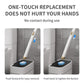 📢📢50% OFF !! ⏰💦Disposable Replacement Wall-Mounted Innovative Toilet Brush Set✨