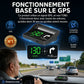 🚗💻 Affichage tête haute HUD GPS auto, compteur de vitesse numérique clair, projection simple sur pare-brise pour la conduite ✨