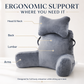 Coussin de Lecture Multifonction avec Soutien Lombaire