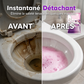 🚽✨ Poudre nettoyante moussante automatique pour cuvette WC, élimine calcaire et mauvaises odeurs sans frotter ✨