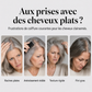 🍑✨ Spray Volume Cheveux au Parfum de Pêche, Longue Tenue, Donne du Volume, Spray Coiffant Léger pour Cheveux Lisses et Plats