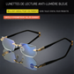 🏆👓 Saphir haute dureté ✨ Anti bleu progressive Far And Near Lunettes de lecture à double usage