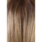 Topper capillaire hybride à ligne frontale naturelle