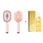 🎉 Brosse Électrique Cheveux – Spray Hydratant, Massage & Lissant Instantané ✨📦