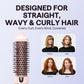 💇‍♀️ -50% ! ✨ Brosse Chauffante Premium Wavytalk – Volume Maximal, Revêtement Céramique & Température Réglable – Vagues de Rêve en 10 Minutes 🔥