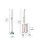 📢📢50% OFF !! ⏰💦Disposable Replacement Wall-Mounted Innovative Toilet Brush Set✨
