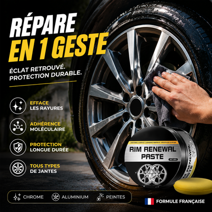 🚗 Achetez-en 1, obtenez-en 1 gratuit 🎁 Pâte tout-en-un pour l'entretien et la restauration des jantes