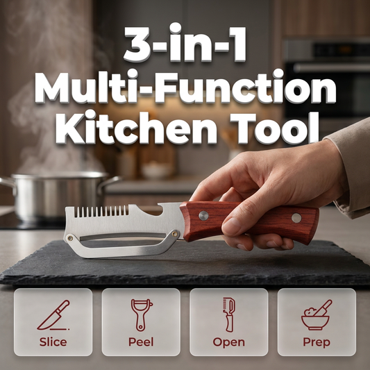 Ustensile de cuisine 3-en-1 multifonction