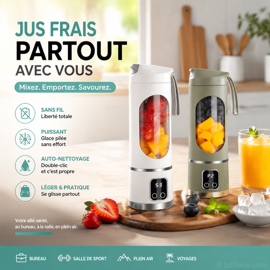 ✨50 % de réduction 🍹 Presse-agrumes portable et sans fil 🔥 Conception portable et sans fil
