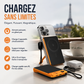 🔋 OFFRE LIMITÉE : 50 % DE RÉDUCTION ! ✨ Chargeur portable magnétique 3 en 1 – Sans fil, support intégré, ultra-fin 🍃