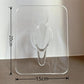 Exclusif -50% | Vase Acrylique Transparent Style Nordique | Élégant Porte-Plante de Bureau & Déco Maison | Pièce Maîtresse Moderne pour Salon & Tables de Mariage