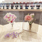 Exclusif -50% | Vase Acrylique Transparent Style Nordique | Élégant Porte-Plante de Bureau & Déco Maison | Pièce Maîtresse Moderne pour Salon & Tables de Mariage