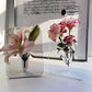 Exclusif -50% | Vase Acrylique Transparent Style Nordique | Élégant Porte-Plante de Bureau & Déco Maison | Pièce Maîtresse Moderne pour Salon & Tables de Mariage