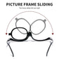 Lunettes de maquillage rotatives