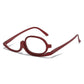 Lunettes de maquillage rotatives