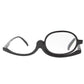 Lunettes de maquillage rotatives