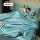 Linge de lit 4 pièces lavable et rafraîchissant