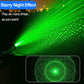 🔦Lumière laser rouge et verte à point unique