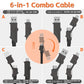 Câble de chargement multi USB 4 en 1