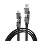 Câble de chargement multi USB 4 en 1