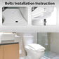 Hochleistungs-Toilettensitz-Befestigungsschrauben-Kit