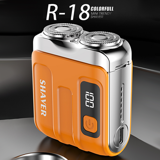 🪒 PROMO LIMITÉE 57% DE RÉDUCTION ! ⚡ Mini Rasoir Électrique Portable Homme – Détection AI, Tête Magnétique, Charge Rapide 🧔