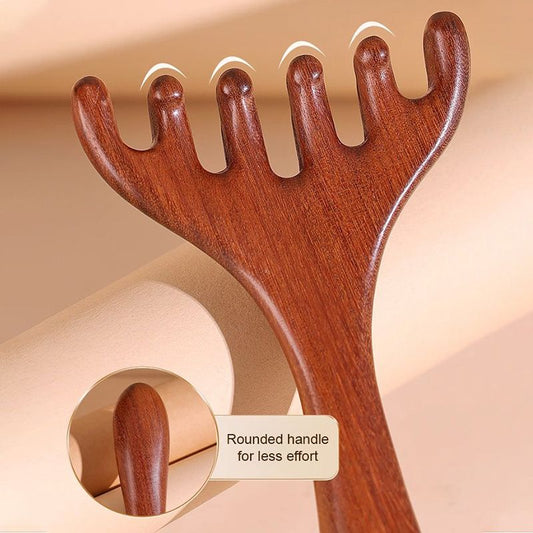 🏆 Un acheté, un offert 🎁 Peigne de massage méridien à six griffe