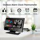 ✨⏰ Promotion du dernier jour 50% 🔥 Moniteur numérique de température et d'humidité à LED prévisions météo compteur à LED réveil