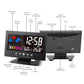 ✨⏰ Promotion du dernier jour 50% 🔥 Moniteur numérique de température et d'humidité à LED prévisions météo compteur à LED réveil