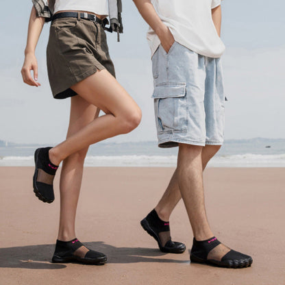 💟 -50% ! 🏖️ Chaussures de Plage Respirantes Antidérapantes – Slip-On, Semelle en Caoutchouc, Idéales pour l'Eau, la Plage & les Promenades dans le Sable 💦