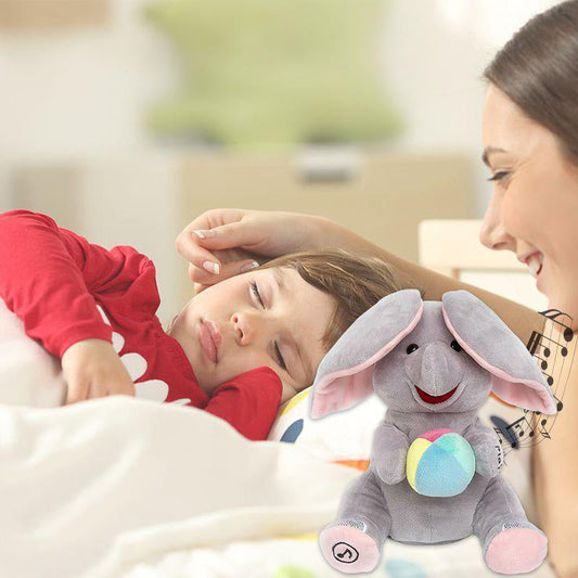🐘 Jouet Doudou Éléphant Cache-Cache