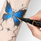 🌈Soldes exceptionnels 50 % de réduction🎨Set de 10 marqueurs pour tatouages temporaires