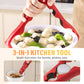 Pince anti-brûlure 3 en 1, Acheté 1 Offert 1, Pince à assiette antidérapante isolante pour cuisine