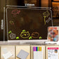 💥　50% OFF、🔥 Tableau Acrylique Lumineux | Veilleuse LED | Effaçable et Réutilisable | Transparent pour Calquer | Support Multifonction Téléphone/Tablette | Tailles 15/20/20x30cm | Parfait pour Enfants 🎨