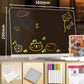 💥　50% OFF、🔥 Tableau Acrylique Lumineux | Veilleuse LED | Effaçable et Réutilisable | Transparent pour Calquer | Support Multifonction Téléphone/Tablette | Tailles 15/20/20x30cm | Parfait pour Enfants 🎨