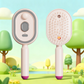 🎉 Brosse Électrique Cheveux – Spray Hydratant, Massage & Lissant Instantané ✨📦