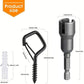 🏠 PROMO LIMITÉE 59% DE RÉDUCTION ! 🔧 Crochets Suspendus à Pression Carrés – Adhérence Forte, Sans Perçage & Organisation Facile ✨