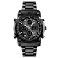 ⌚Montre Analogique-Numérique Militaire Étanche pour Hommes – 48mm, Multifonction & Bracelet en Acier Inoxydable ! 🕰️💪