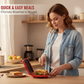 🍞56% DE RÉDUCTION✨Tout-en-Un Magique – Micro-ondes, Grille-Pain & Sandwich Maker Compact | Gain de Place, Gain de Temps 🔥
