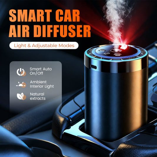 Diffuseur d'air intelligent pour voiture avec lumière et modes réglables