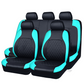 📢📢50% DE RÉDUCTION !! Livraison gratuite⏰ Ensemble de 9 housses de siège auto en cuir – Ajustement universel, durables & faciles d'entretien – Parfaites pour le confort & la protection en voiture 🚗