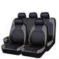 📢📢50% DE RÉDUCTION !! Livraison gratuite⏰ Ensemble de 9 housses de siège auto en cuir – Ajustement universel, durables & faciles d'entretien – Parfaites pour le confort & la protection en voiture 🚗