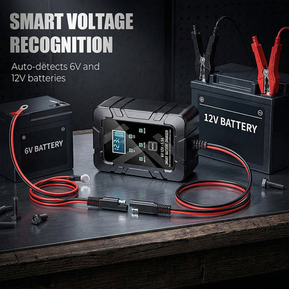 🔥Offre à durée limitée : 61 % de réduction🔥 Chargeur de batterie automatique 1,5 A, 6 V et 12 V