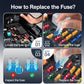 Kit de fusibles assortis pour voiture